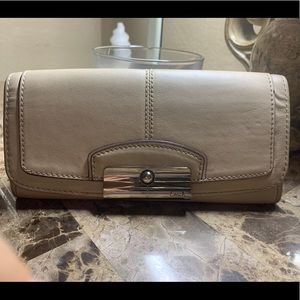 Coach leather wallet